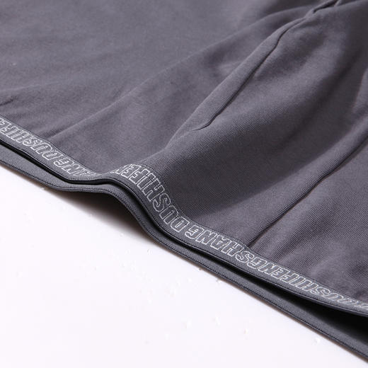 都市丽人都市锋尚简约基础内裤男40S棉拉架男士内裤平角内裤FK4CC8 商品图5