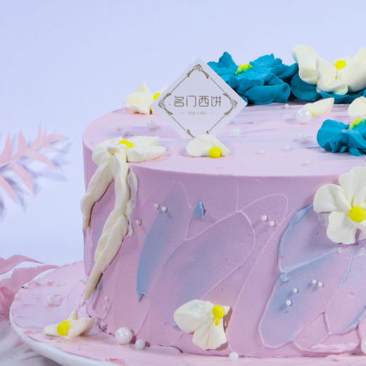 浮若年华-纯古风的典雅-7寸1.5磅【主题蛋糕】 商品图3