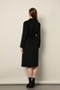 ESTELLICA 黑色简约翻领高级感大衣外套 17682 商品缩略图3