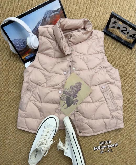 33BAR191310#轻薄设计棉马甲 商品图0