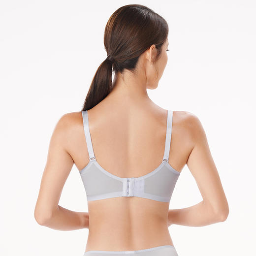 都市丽人聚拢升杯五星导流杯内衣女蕾丝文胸BC杯适穿3/4杯B中厚C薄款树脂胶圈四排扣YB41A1 商品图5