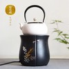 莺歌烧六瓣南瓜炉轻音电陶炉电茶炉烧水家用煮茶器错金银飞鸟红外垂直加热底座【厂家直发】 商品缩略图4