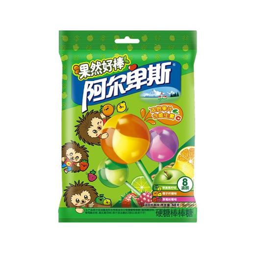 阿尔卑斯果然好棒棒棒糖8支装48g/袋 商品图0