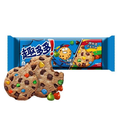趣多多缤纷逗巧克力味曲奇饼干85g/包 商品图0