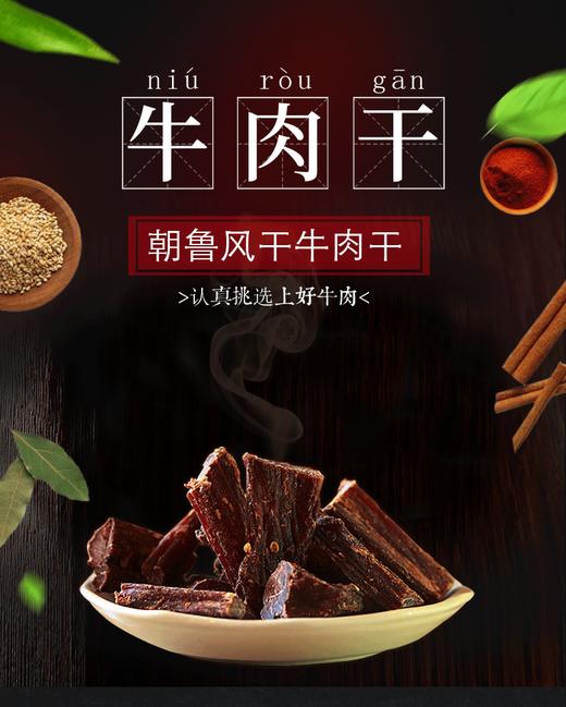 朝鲁风干牛肉干250g 商品图1