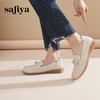 Safiya/索菲娅2024春季复古圆头休闲百搭软底一脚蹬坡跟单鞋 SF41111136 商品缩略图4