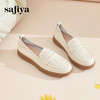 Safiya/索菲娅2024春季新款镂空平底真皮透气休闲软底单鞋 SF41112097 商品缩略图1