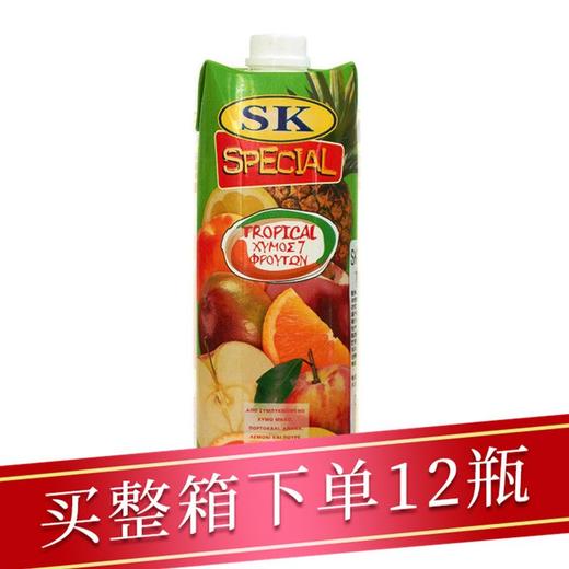 塞浦路斯SK牌种热带水果汁1L/盒 商品图0