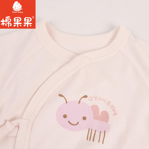棉果果专柜同款春季新品内衣家居女宝5A抗菌抗菌蝴蝶连体衣M121726224717 商品图2