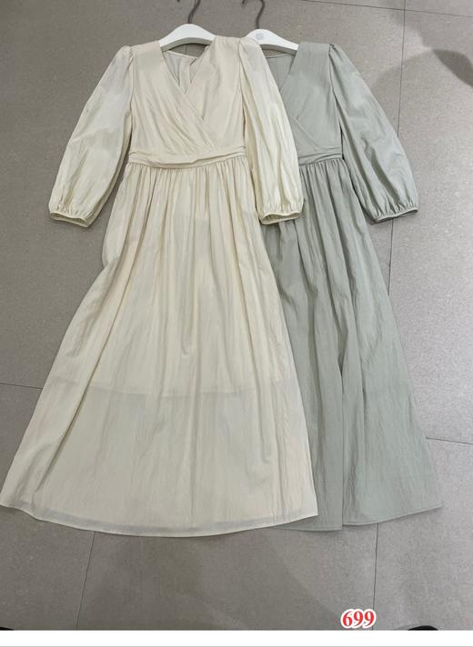 【门店同款】ENJOY2023年春季气质收腰长款连衣裙 149685247 商品图0