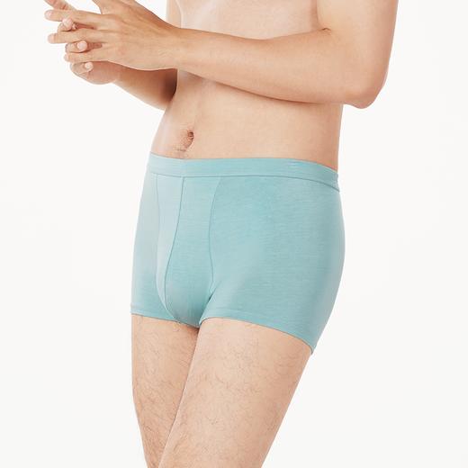 都市丽人都市锋尚简约基础内裤男40S人棉男士内裤平角内裤FK4BA1 商品图2