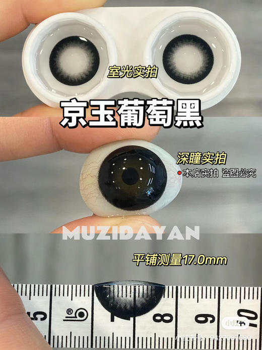 【本店实拍】Sheepcon-偏大款/葡萄系列-14.5mm 【年抛 度数0-1000度 含525/575 】 商品图4