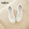 Safiya/索菲娅2024春新款轻便休闲内增高厚底爱心小白鞋板鞋 SF41112095 商品缩略图3
