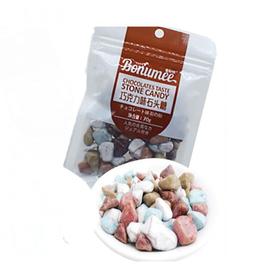 宝奴咪巧克力味石头型糖果70g/袋