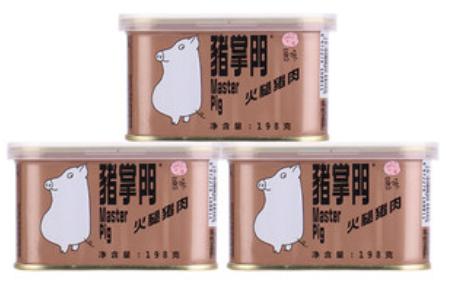 含肉量90%的【猪掌门午餐肉罐头】【力优妈妈圈专享】 商品图1