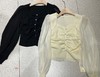 【门店同款】ENJOY春季胸前褶皱钉珠上衣 150205677 商品缩略图0