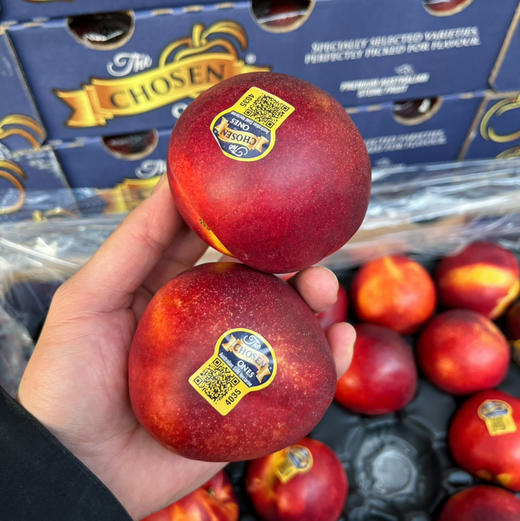 【纯甜款桃香四溢】澳洲金腰带黄肉油桃（空运）黄油桃，纯甜，桃味浓郁，硬吃脆，微软吃更香甜更佳！ 商品图3