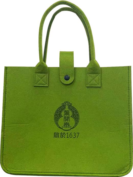 叶开泰定制毛毡包绿色 商品图0