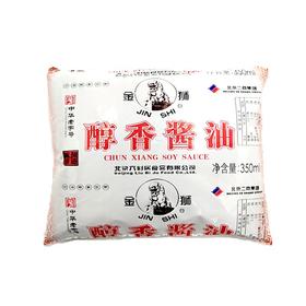 金狮醇香酱油(袋)350ml