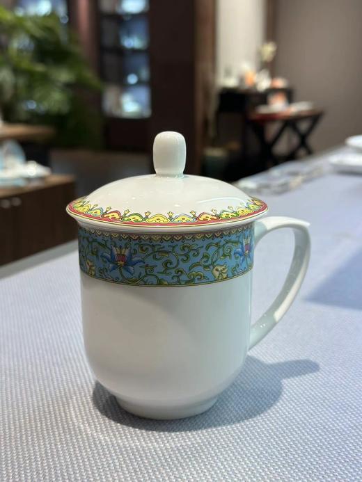 景德镇陶瓷 国瓷红叶 46头天池餐具 商品图5