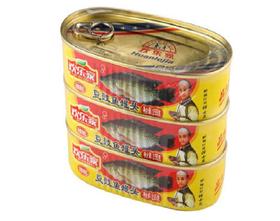 欢乐家豆豉鱼罐头组合装(组)155g*3