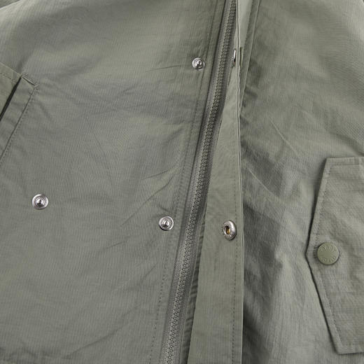 棉果果专柜同款春季新品男童纯棉内里连帽风衣外套M112100424045 商品图1