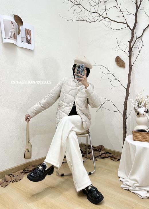 33BAR191265#侧边带扣棉衣 商品图3