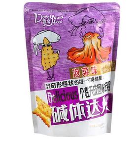 碱体达人韩式泡菜味苏打饼干200g/袋