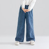 【清仓捡漏】【120】【可可鸭】女童春秋牛仔裤儿童裤子阔腿裤 商品缩略图2