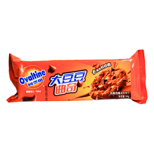 阿华田大豆豆巧克力豆曲奇84g 商品图0