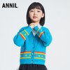【新年红】女童毛衣儿童打底衫秋新款女孩红色拜年针织衫开衫安奈儿童装EG314146 商品缩略图2