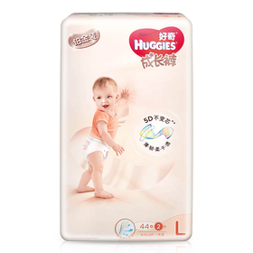 好奇铂金装成长裤L号44+2片/包