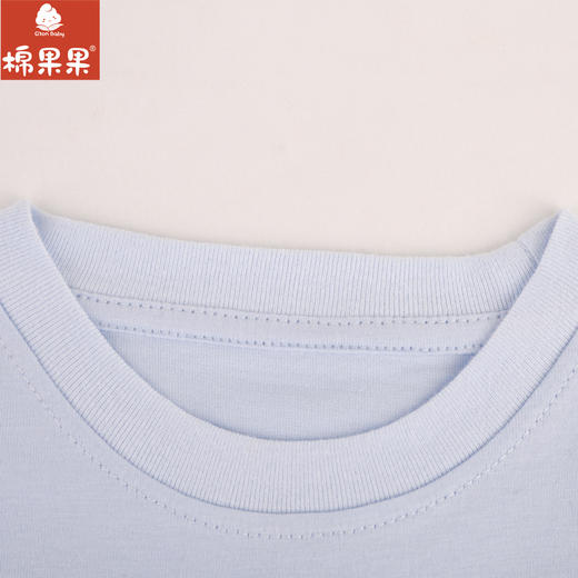 棉果果专柜同款春季新品内衣家居男宝5A抗菌抗菌套头套装M111302224749 商品图6