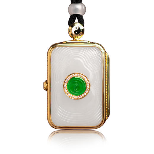 和田玉天乙贵人吊坠 商品图2