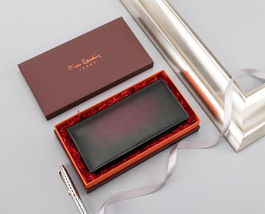 皮尔卡丹“擦色艺术系列”男士长款钱包 商品图4