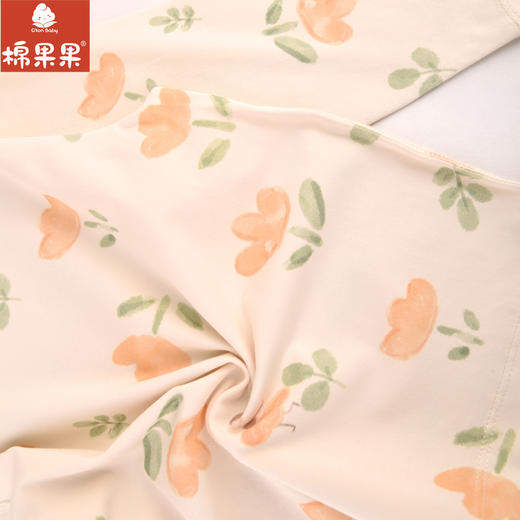 棉果果专柜同款春季新品内衣家居女宝5A抗菌莫代尔套头套装 M121302424723 商品图6
