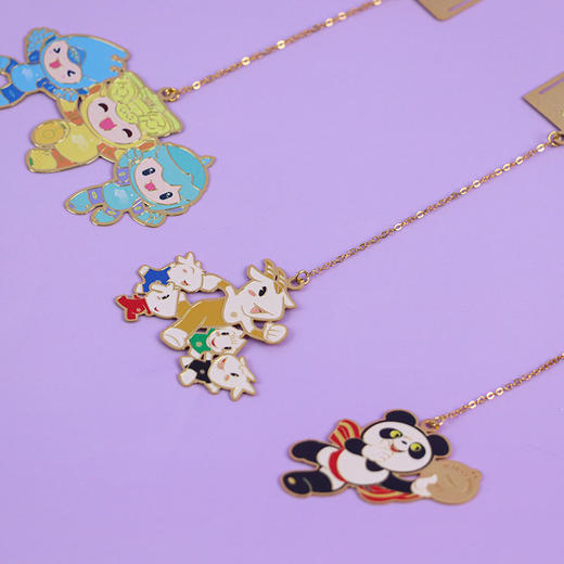 (特价清仓)杭州第19届亚运会特许商品致敬亚运金属书签 商品图2