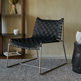 Winifred 休闲椅 | 皮布面料可选，详询客服