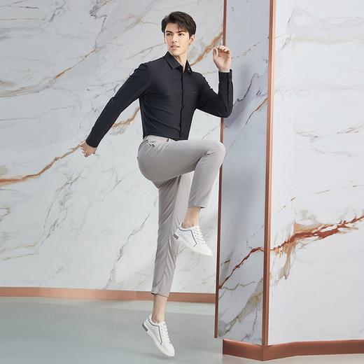 【高端系列】柒牌直筒休闲裤男2024春季新款含莫代尔商务百搭长裤	126H72550 商品图3