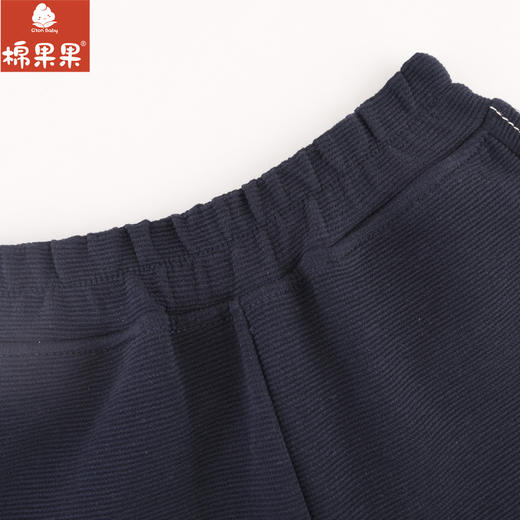 棉果果专柜同款春季新品男童质感全棉针织长裤M112200224062 商品图3