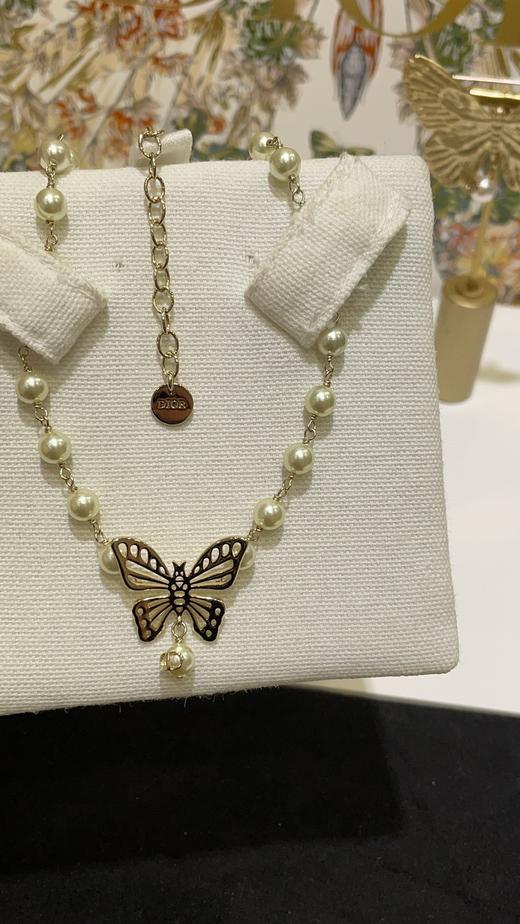 【深度定制】zp开版 Dior迪奥 新款蝴蝶仙子🦋项链长度32-42cm 当choker锁骨链都可以 太美啦 商品图3