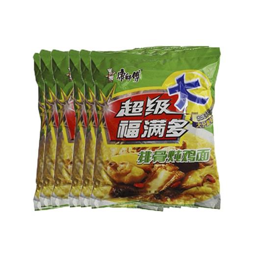 超级福满多排骨炖鸡面95g*5/包 商品图0
