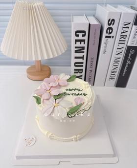 多款式~刮刀花蛋糕-低糖处理无添加