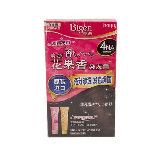 美源花果香染发膏4NA自然棕色40g+40g/盒 商品图0