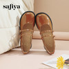 Safiya/索菲娅2024春季学院风休闲一字带浅口JK玛丽珍小皮鞋 SF41111079 商品缩略图3