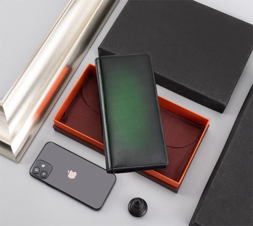 皮尔卡丹“擦色艺术系列”男士长款钱包 商品图5