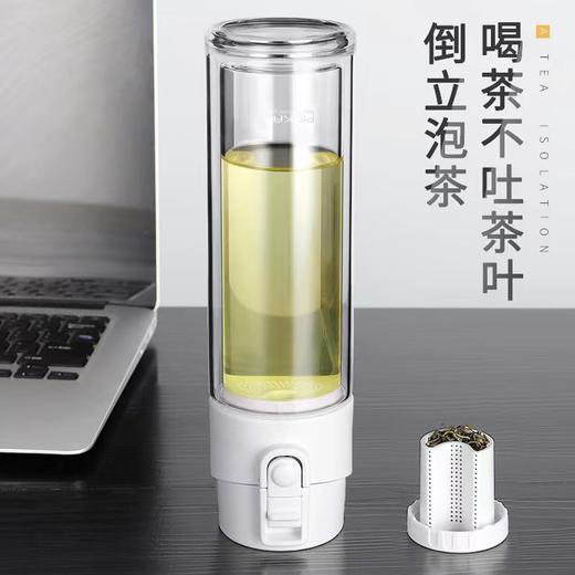 茶水分离玻璃泡茶杯 商品图2