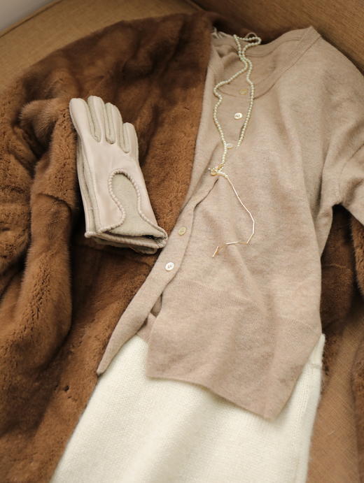 MAISON COVET 长款水貂皮草大衣 商品图2