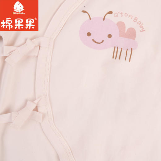 棉果果专柜同款春季新品内衣家居女宝5A抗菌抗菌蝴蝶连体衣M121726224717 商品图3