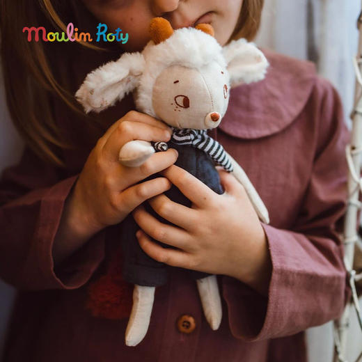 Moulin Roty 小老鼠玩偶 法式玩偶 适合年龄0岁+ 雨后精灵系列 715021 商品图4